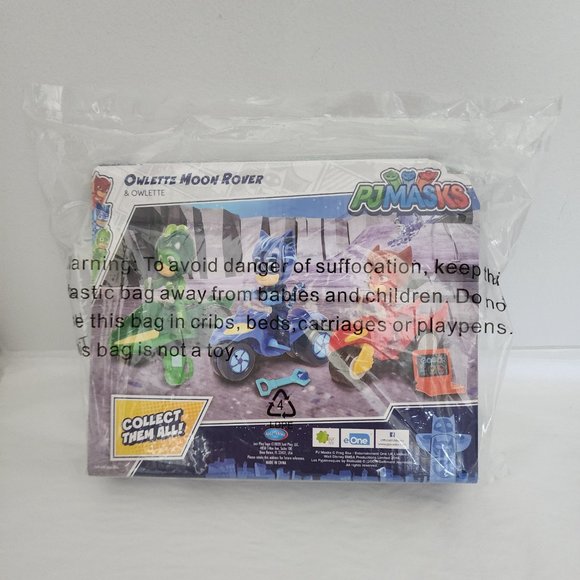 PJ Masks Owlette Moon Rover Vehicle & Owlette + Bonus Accessory by Just Play New - Picture 6 of 7